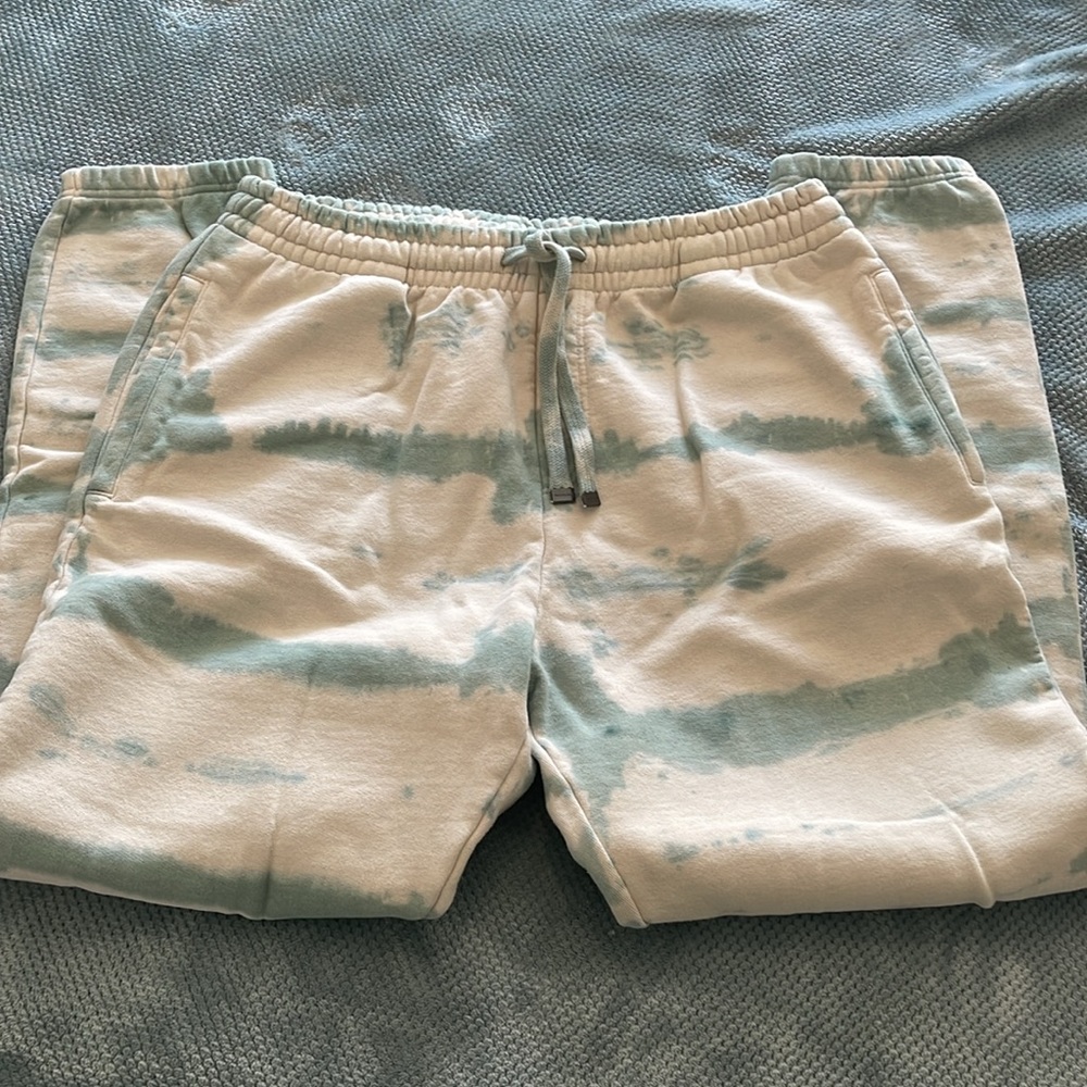 Talentless Men’s Green Zeebra Stripe Sweats